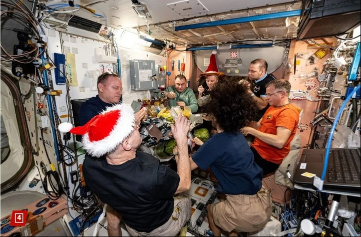 Actualmente hay 7 astronautas y cosmonautas a bordo de la ISS (NASA).