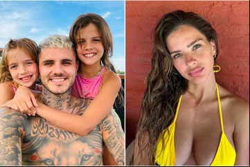 Aseguran que Mauro Icardi y sus hijas habrían pasado la Navidad en la casa de la China Suárez