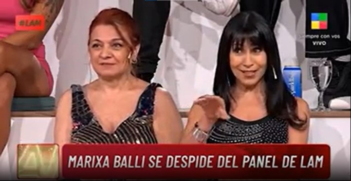 Marixa Balli aclaró que se fue de LAM porque no llegaron a aun acuerdo económico. Captura TV