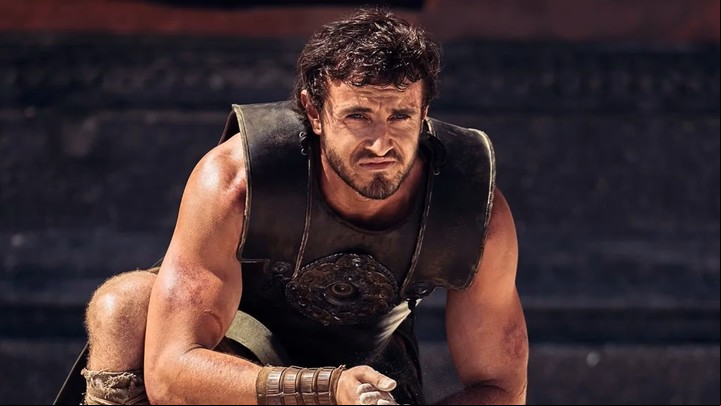 Paul Meascal, el actor irlandés es Lucius en la secuela de "Gladiador", también de Ridley Scott.