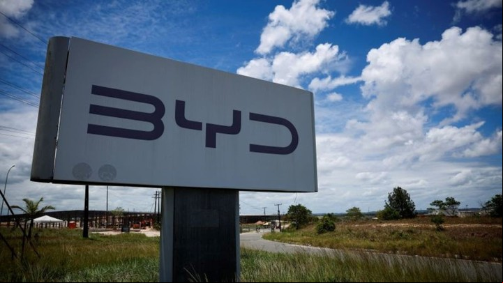 BYD está construyendo nuevas instalaciones dentro del predio en el que hasta 2021 funcionó la fábrica de Ford, en Camaçari.