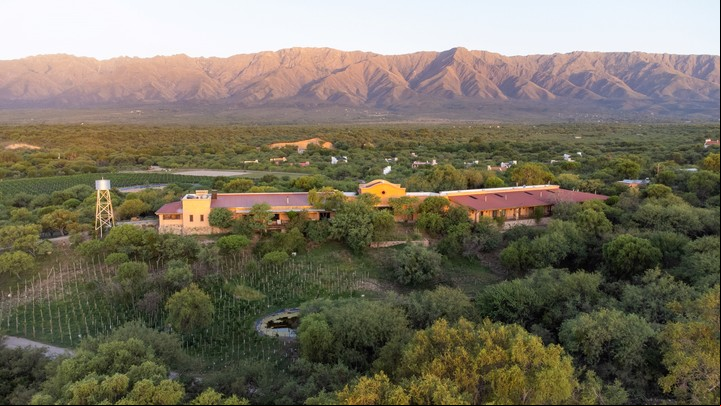 La Matilde está situada en una zona con un microclima particular que favorece la relajación. Foto: Posada La Matilde.