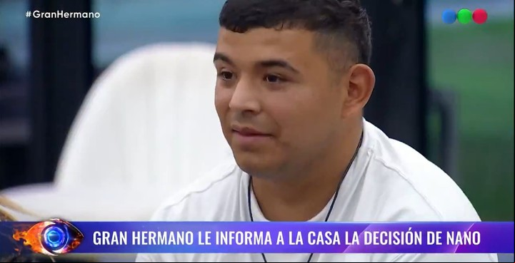 Gran Hermano le informó a Brian que debía abandonar su casa por decisión de Giuliano Vaschetto.
