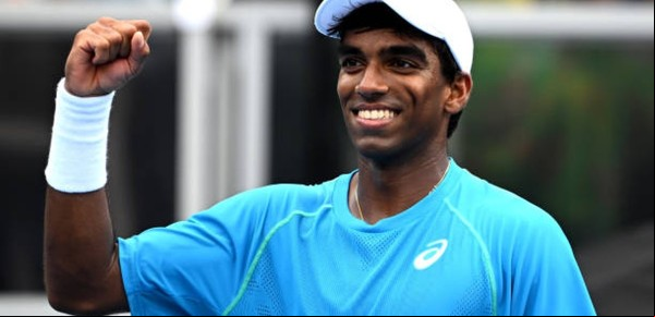 Nishesh Basavareddy, la revelación del ATP de Auckland: dejó los estudios en Stanford y usó a Del Potro como inspiración para ser tenista profesional