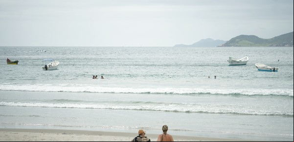 La playa de Florianópolis que es el refugio "secreto" para los que escapan de la multitud de Canasvieiras