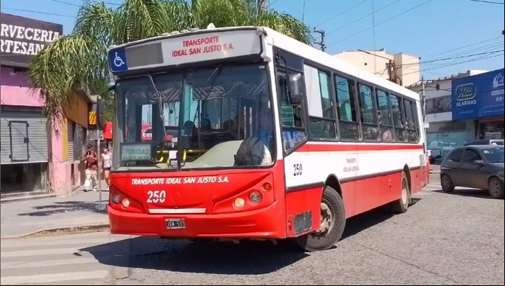 Los colectivos funcionarán normalmente este 10 de enero.