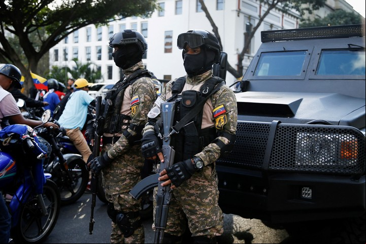 Nicolás Maduro militarizó Venezuela en medio de la tensión con la oposición. Foto: REUTERS