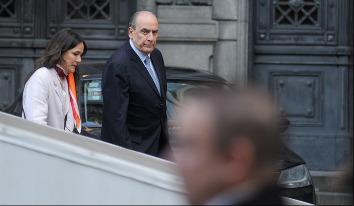 Guillermo Francos Jefe de ministros sale de Diputados
Foto Federico Lopez Claro