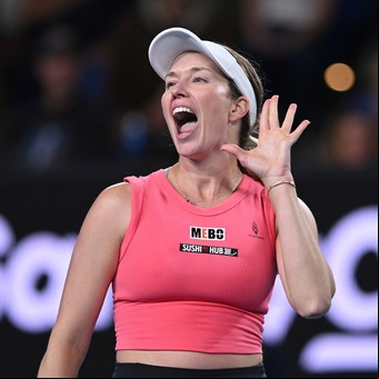 Danielle Collins y su show de burlas al público del Abierto de Australia con una salvaje nota postpartido: "¡Gracias por el cheque!"