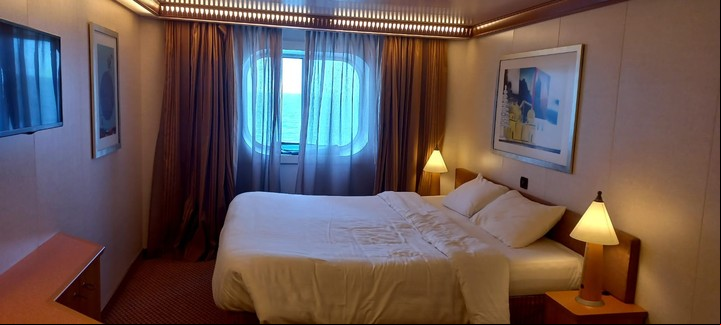 Cabina con ventana. Foto Viajes
