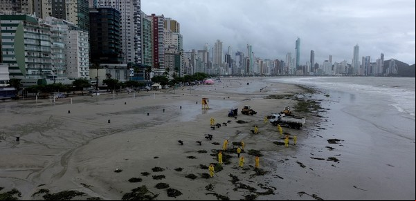 Inundaciones en Florianópolis: mejoró el tiempo y cómo están las rutas de  a las playas 