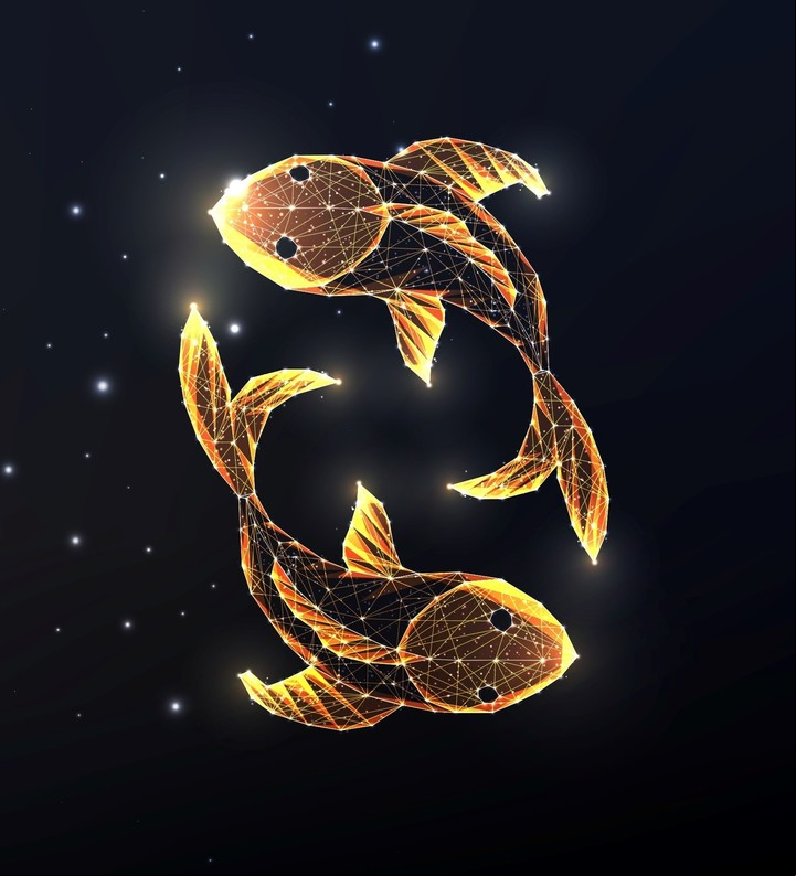 Piscis es el signo que habla de la conexión espiritual, la conciencia humana en conjunto, la empatía y la percepción de lo intangible. Foto: ilustración Shutterstock
