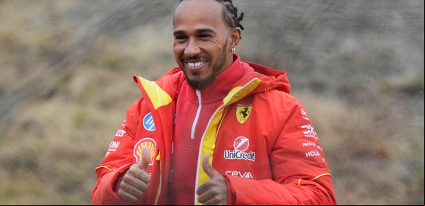 Cómo fue el primer día de Lewis Hamilton vestido de rojo: una multitud de tifosi y la ilusión renovada de Ferrari