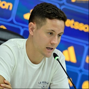 Ander Herrera deslumbró en su primera conferencia en Boca: el mensaje de Paredes, su ilusión de hincha y el detrás de escena de su llegada