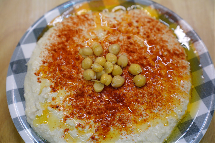 El hummus de Liliana Helueni. Foto: Guillermo Rodríguez Adami.