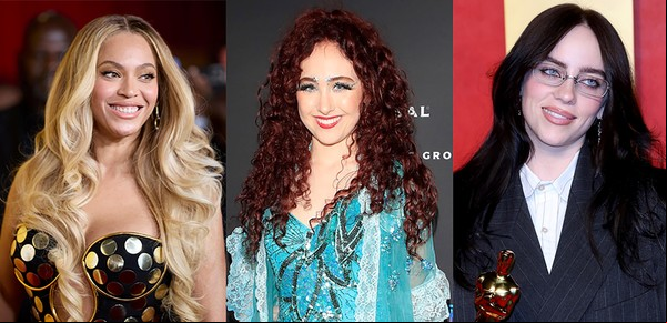 Premios Grammy 2025: Beyoncé y Billie Eilish encabezan una nueva ola de talento femenino con múltiples nominaciones