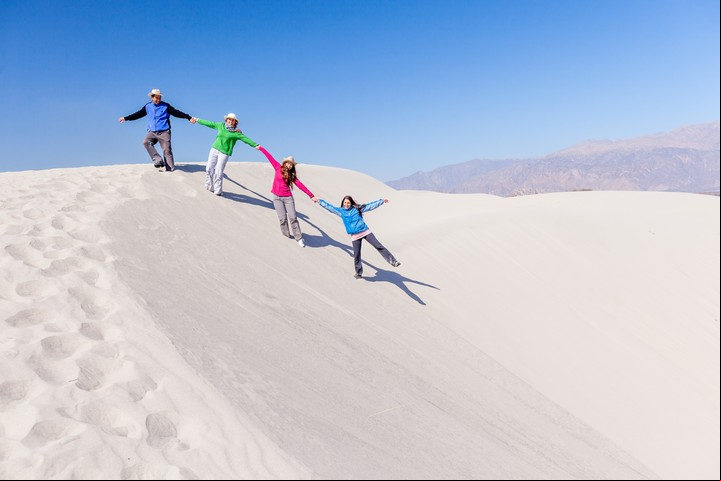Las dunas cercanas a Cafayate, un escenario inesperado en la montaña. Foto Turismo de Cafayate