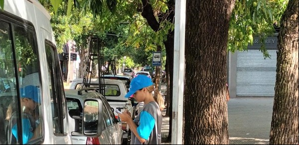 En el centro comercial de Bella Vista se puede dejar el auto sólo por dos horas 