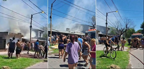 Trágico incendio de una casa en Campana: murieron cuatro hermanitos de entre 2 y 8 años