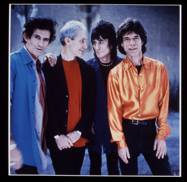 Los Rolling Stones en 1995. Foto de prensa
