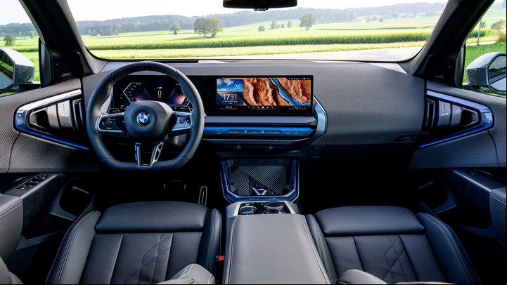 El amplio interior de la nueva BMW X3.