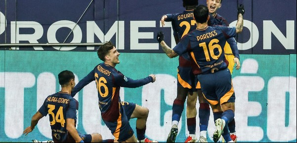 Ni Dybala, ni Paredes: Matías Soulé le dio el triunfo a la Roma sobre Parma con un golazo de tiro libre