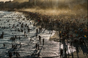 Una ola de calor sofoca a Rio de Janeiro en la antesala del Carnaval