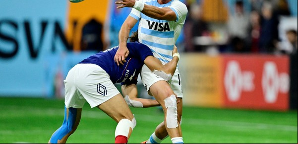 Los Pumas 7s le ganaron a Francia en la última jugada del partido con un try agónico y enfrentarán a España en las semifinales del Seven de Vancouver