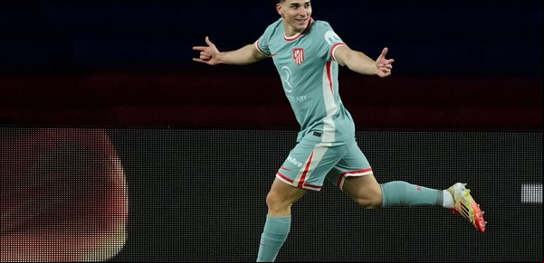 Julián Álvarez tuvo un arranque demoledor: gol y asistencia en apenas 5 minutos para seguir de racha con el Atlético de Madrid