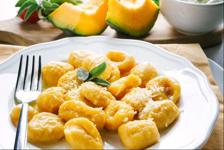 Ñoquis de calabaza