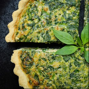 Tarta de espinacas