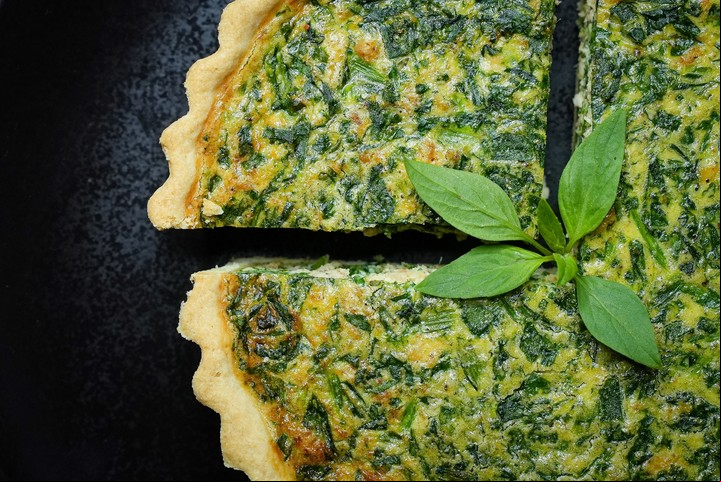 Tarta de espinaca