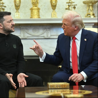 "Estás jugando con la Tercera Guerra Mundial": todo lo que se dijeron Donald Trump y Zelenski en pleno Salón Oval