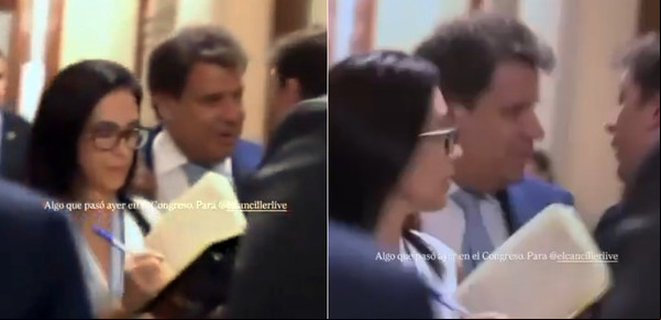 Paso a paso, cómo fue el momento en que Santiago Caputo va contra Manes