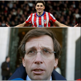 Locura total por el Hombre Araña: el alcalde de Madrid, fanático del Atlético, reveló que quiere que su primer hijo se llame Julián
