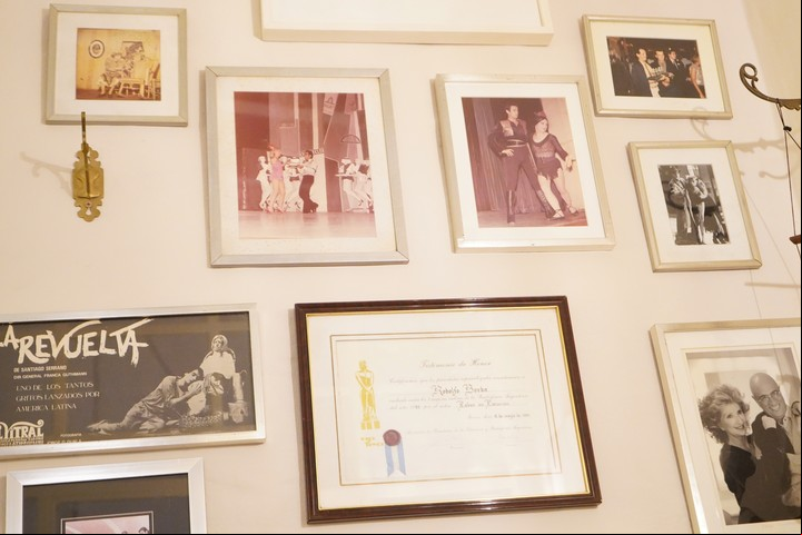 El rincón de Elio Marchi y Rodolfo Borda. Fotos Martín Bonetto.