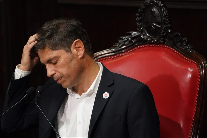 Axel Kicillof acusó al gobierno de mantener el dólar "artificialmente quieto". Foto Emmanuel Fernández.