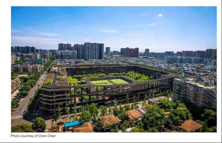West Village, un complejo de viviendas de Liu Jiakun, ganador del Premio Pritzker de arquitectura.