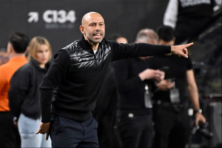 Javier Mascherano, entrenador argentino de Inter Miami. (EFE/ David Becker)