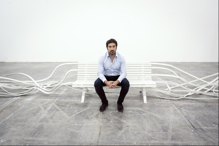 Nahuel Ortiz Vidal, director de la galería Barro. (Archivo Clarín)

