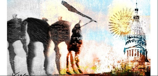 Postales sórdidas de una política "barrabravizada"