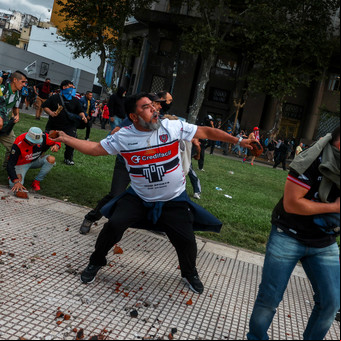 Prohíben el  a eventos deportivos a 26 personas involucradas en los incidentes en el Congreso en la marcha de los jubilados