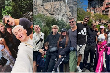Las vacaciones familiares de Florencia Peña en Disney: todas las fotos