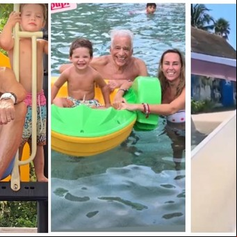 Las vacaciones de Alberto Cormillot y Estefanía Pasquini en el Caribe: "Desde que llegamos a todo lo que pudimos le metimos Nutella"
