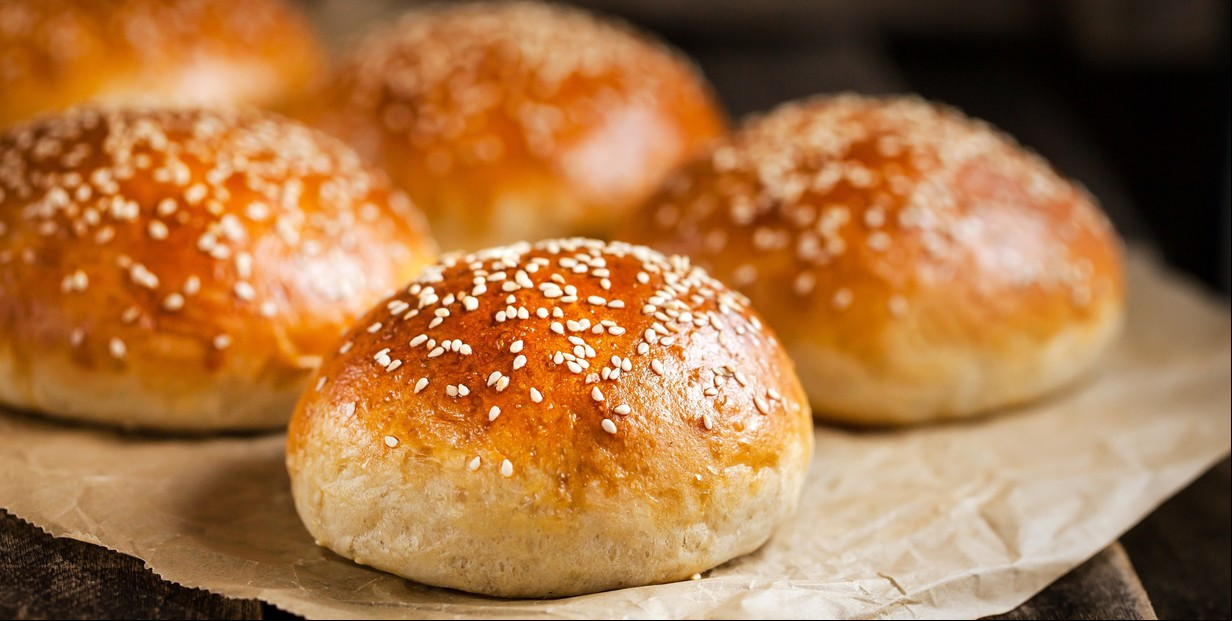 Receta de Pan para hamburguesas