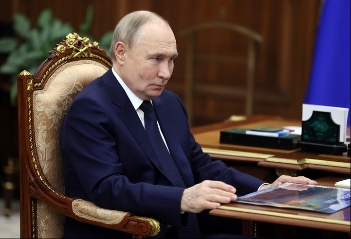 El autócrata ruso Vladimir Putin. Foto EFE