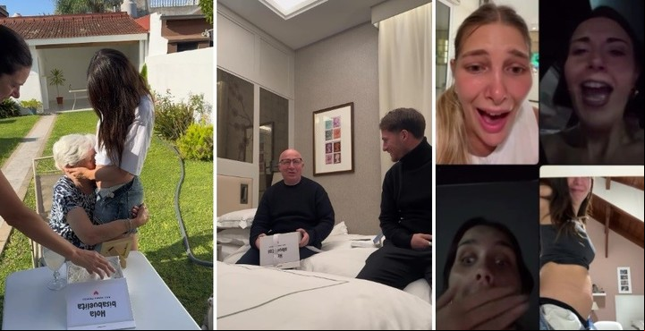 Alexis Mac Allister y Ailén Cova serán padres juntos. | Fotos: Instagram