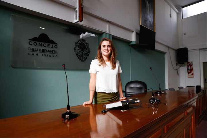 "Nuestros padres nos dieron mucha libertad para lo que quisiéramos hacer", dijo Catalina Riganti. Foto: Francisco Loureiro.