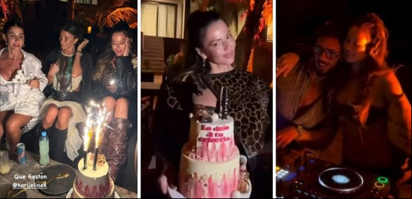 El paradisíaco cumpleaños de Karina Jelinek en México junto a su novia: todas las fotos