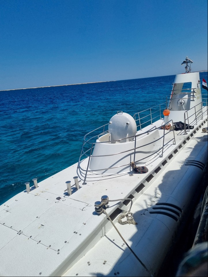 Un submarino de Sindbad en Hurghada. Foto: Reuters